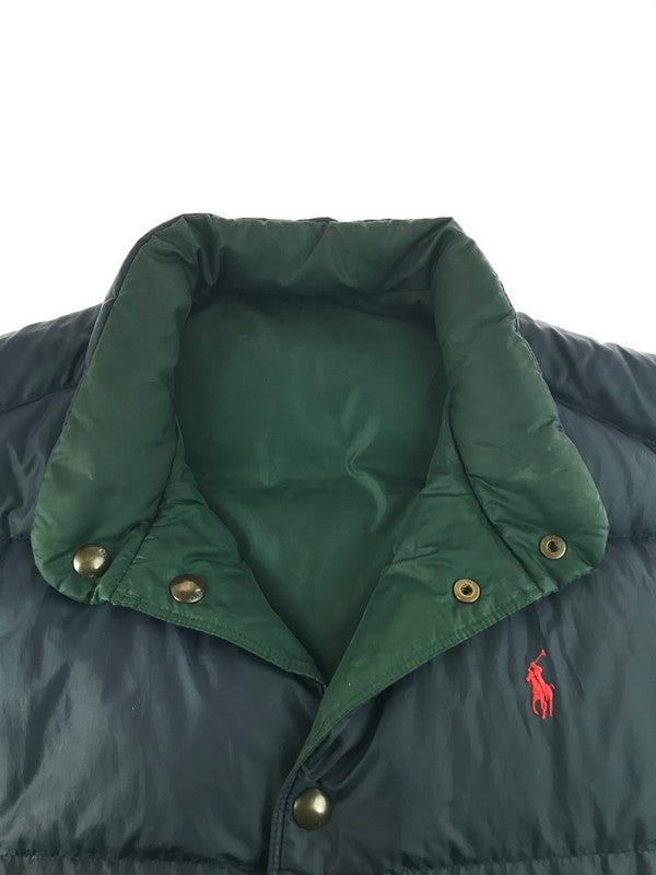 【中古品】【メンズ】 REVERSIBL DOWN VEST 39949 リバーシブル ダウンベスト アウター 146-260110-na-02-tag サイズ：XL カラー：グリーン/ネイビー 万代Net店