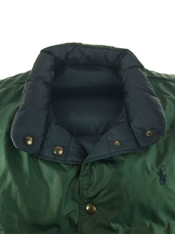【中古品】【メンズ】 REVERSIBL DOWN VEST 39949 リバーシブル ダウンベスト アウター 146-260110-na-02-tag サイズ：XL カラー：グリーン/ネイビー 万代Net店