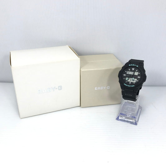 【中古品】【レディース】 CASIO カシオ BABY-G ベイビージー G-LIDE BAX-100-1AJF アナデジ クォーツ 腕時計 196-260108-yy-07-tag カラー：ブラック 万代Net店