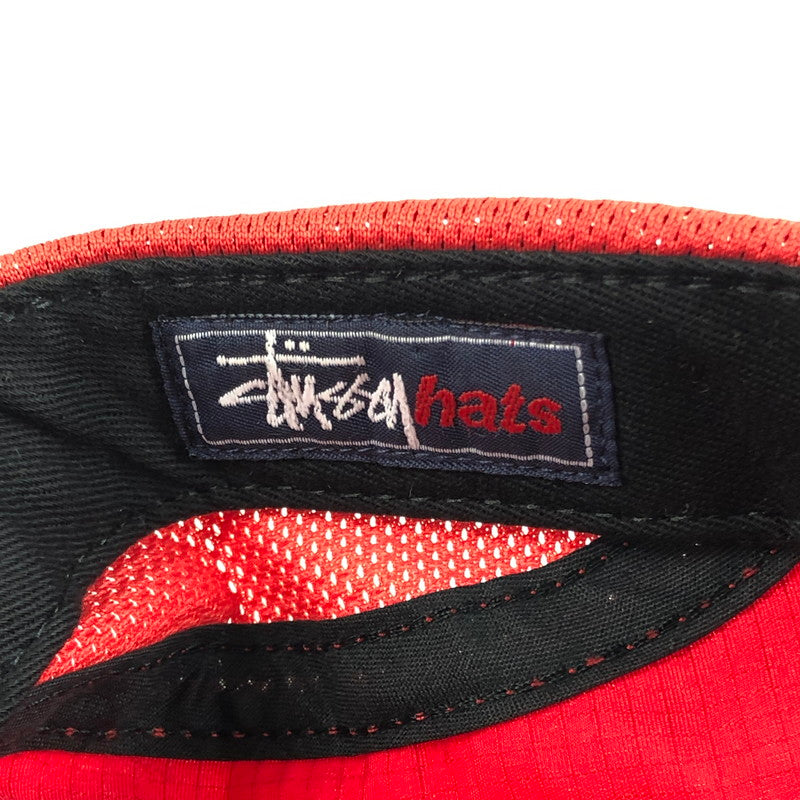 【中古品】【メンズ】 OLD STUSSY オールド ステューシー MESH JET CAP メッシュ ジェット キャップ 帽子 185-260112-na-02-tag カラー：レッド 万代Net店