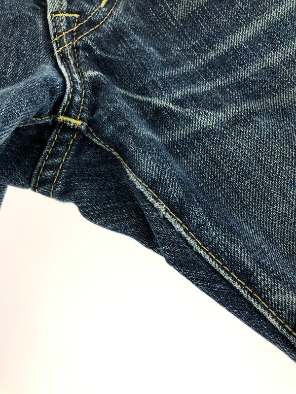 【中古品】【メンズ】 STUDS DENIM HALF PANTS 0201AM01 スタッズ デニム ハーフ パンツ ボトムス 151-260105-rt-07-tag サイズ：30 カラー：インディゴ 万代Net店