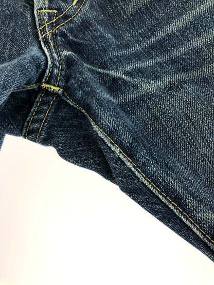 【中古品】【メンズ】 STUDS DENIM HALF PANTS 0201AM01 スタッズ デニム ハーフ パンツ ボトムス 151-260105-rt-07-tag サイズ：30 カラー：インディゴ 万代Net店