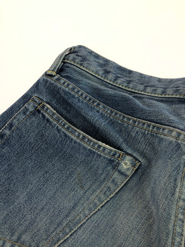 【中古品】【メンズ】 STUDS DENIM HALF PANTS 0201AM01 スタッズ デニム ハーフ パンツ ボトムス 151-260105-rt-07-tag サイズ：30 カラー：インディゴ 万代Net店