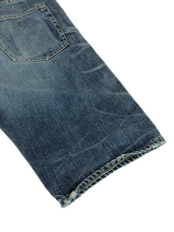 【中古品】【メンズ】 STUDS DENIM HALF PANTS 0201AM01 スタッズ デニム ハーフ パンツ ボトムス 151-260105-rt-07-tag サイズ：30 カラー：インディゴ 万代Net店