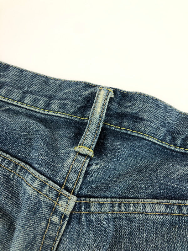 【中古品】【メンズ】 STUDS DENIM HALF PANTS 0201AM01 スタッズ デニム ハーフ パンツ ボトムス 151-260105-rt-07-tag サイズ：30 カラー：インディゴ 万代Net店