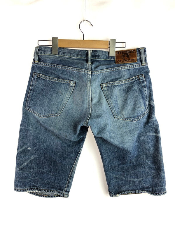 【中古品】【メンズ】 STUDS DENIM HALF PANTS 0201AM01 スタッズ デニム ハーフ パンツ ボトムス 151-260105-rt-07-tag サイズ：30 カラー：インディゴ 万代Net店