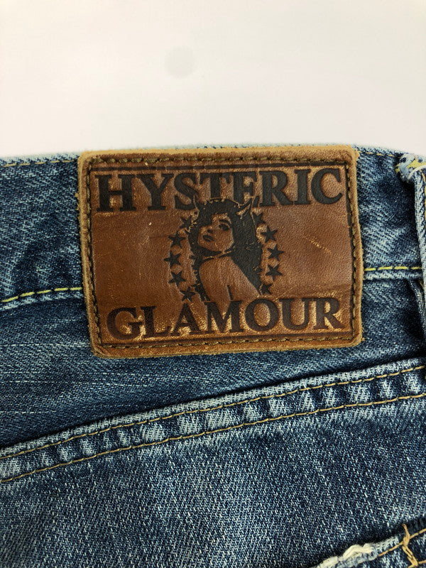 【中古品】【メンズ】 STUDS DENIM HALF PANTS 0201AM01 スタッズ デニム ハーフ パンツ ボトムス 151-260105-rt-07-tag サイズ：30 カラー：インディゴ 万代Net店