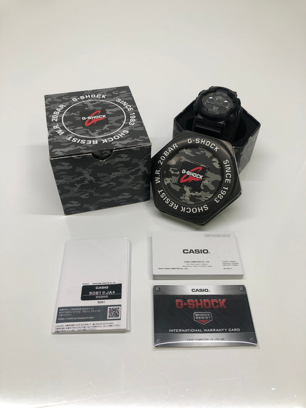 【中古品】【メンズ】 G-SHOCK ジーショック GA-100CF-1A クォーツ腕時計 196-260823-AS-3-hon カラー：ブラック 万代Net店