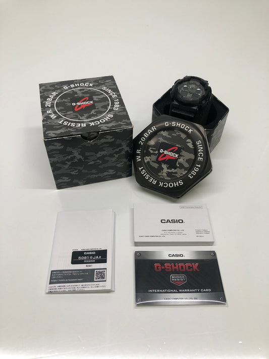 【中古品】【メンズ】 G-SHOCK ジーショック GA-100CF-1A クォーツ腕時計 196-260823-AS-3-hon カラー：ブラック 万代Net店