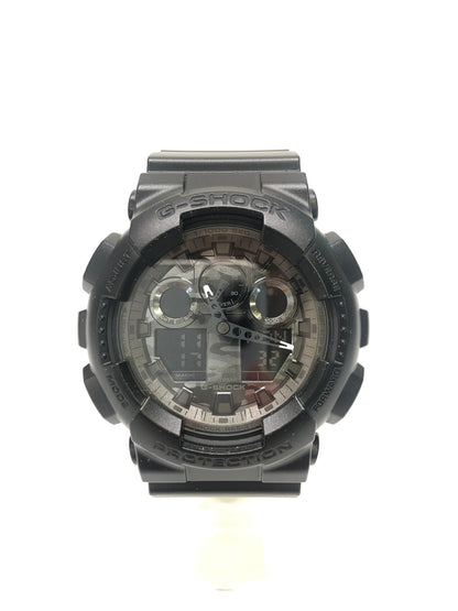 【中古品】【メンズ】 G-SHOCK ジーショック GA-100CF-1A クォーツ腕時計 196-260823-AS-3-hon カラー：ブラック 万代Net店