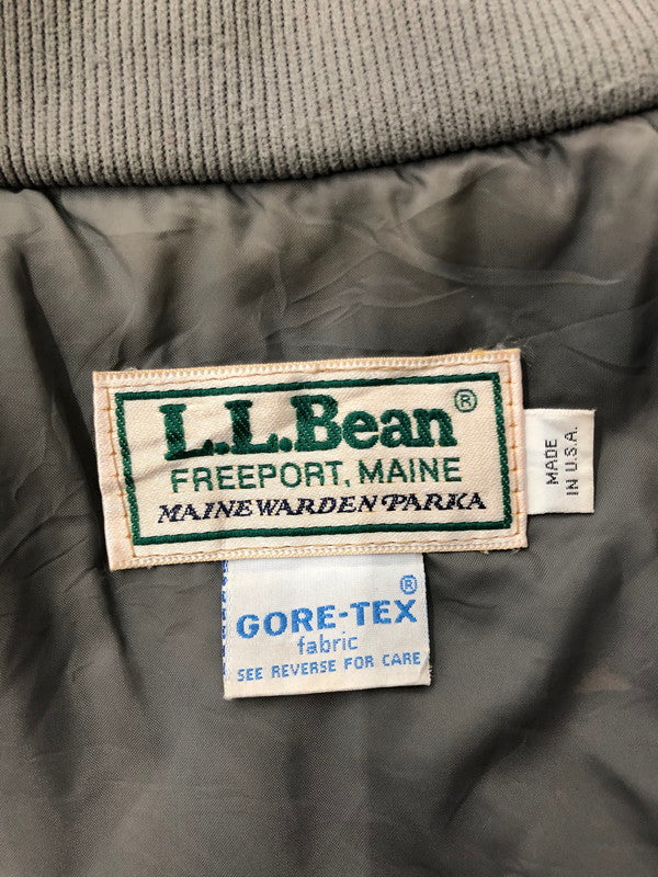 【現状渡し品】【メンズ】 L.L.BEAN エルエルビーン 90's MAINE WARDEN'S PARKA USA製 メイン ウォードンズ パーカー アウター 144-260524-rt-15-tagh サイズ：WOMENS
S カラー：ネイビー 万代Net店