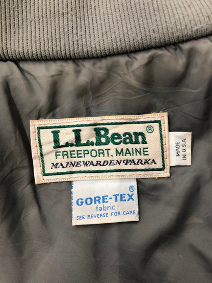 【現状渡し品】【メンズ】 L.L.BEAN エルエルビーン 90's MAINE WARDEN'S PARKA USA製 メイン ウォードンズ パーカー アウター 144-260524-rt-15-tagh サイズ：WOMENS
S カラー：ネイビー 万代Net店