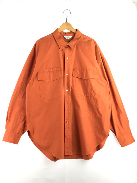 【中古品】【メンズ】 20SS FLAP POCKET SHIRTS フラップ ポケット シャツ 長袖シャツ 140-260108-na-25-tag サイズ：3 カラー：オレンジ 万代Net店