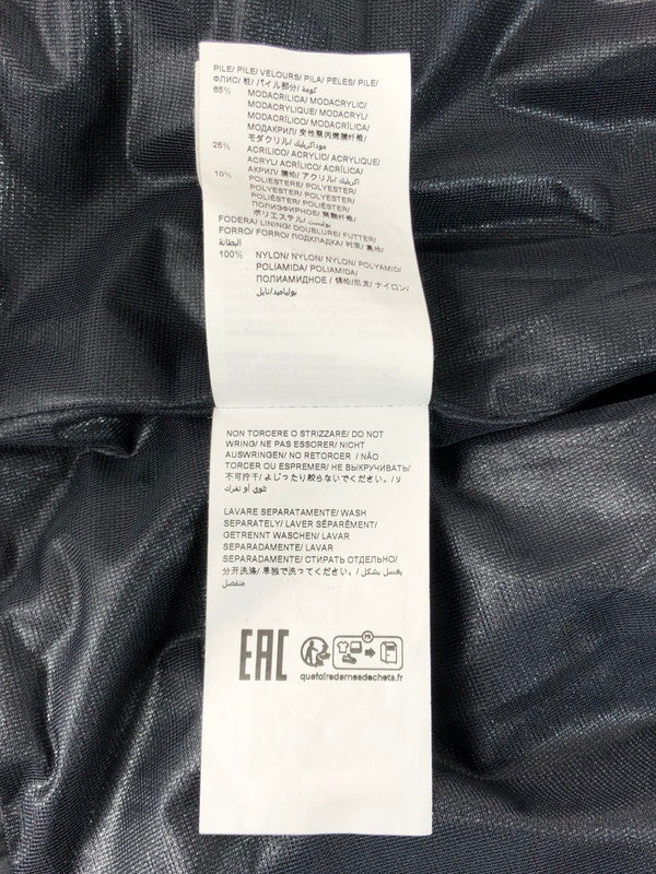 【中古品】【メンズ】 EDON CAMO JACQUARD BOA HOODED BLOUSON MTAT-23A4923 エドン カモ ジャガード ボア フーデッド ブルゾン アウター 141-260108-na-17-tag サイズ：5 カラー：ブラック 万代Net店