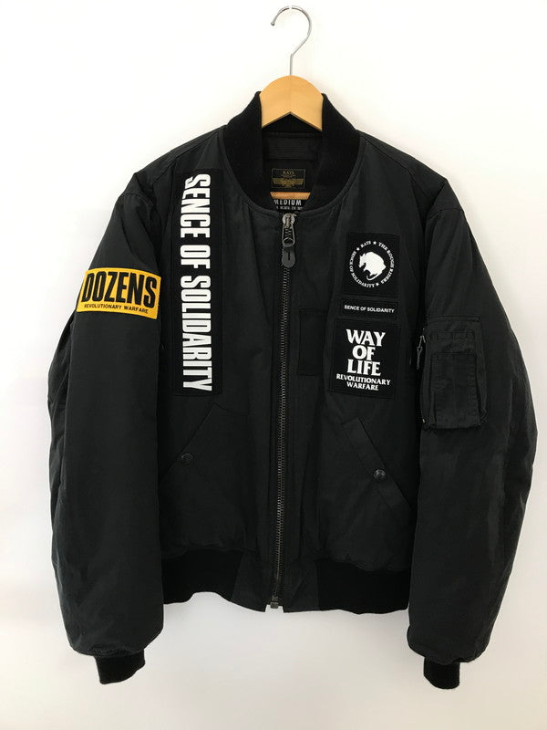 【中古品】【メンズ】 MA-1 PATCH BLACK 19’RJ-1105 エムエーワン ジャケット アウター 142-260110-rt-05-tag サイズ：M カラー：ブラック 万代Net店