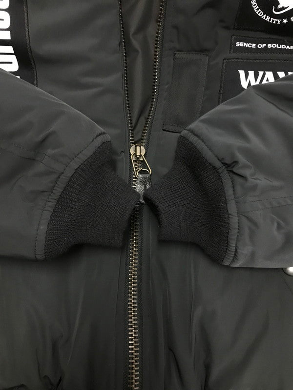 【中古品】【メンズ】 MA-1 PATCH BLACK 19’RJ-1105 エムエーワン ジャケット アウター 142-260110-rt-05-tag サイズ：M カラー：ブラック 万代Net店