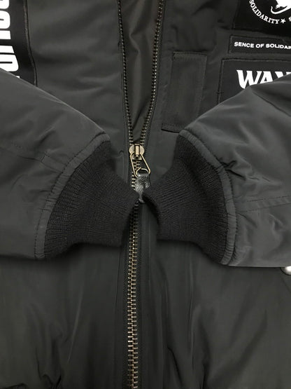 【中古品】【メンズ】 MA-1 PATCH BLACK 19’RJ-1105 エムエーワン ジャケット アウター 142-260110-rt-05-tag サイズ：M カラー：ブラック 万代Net店