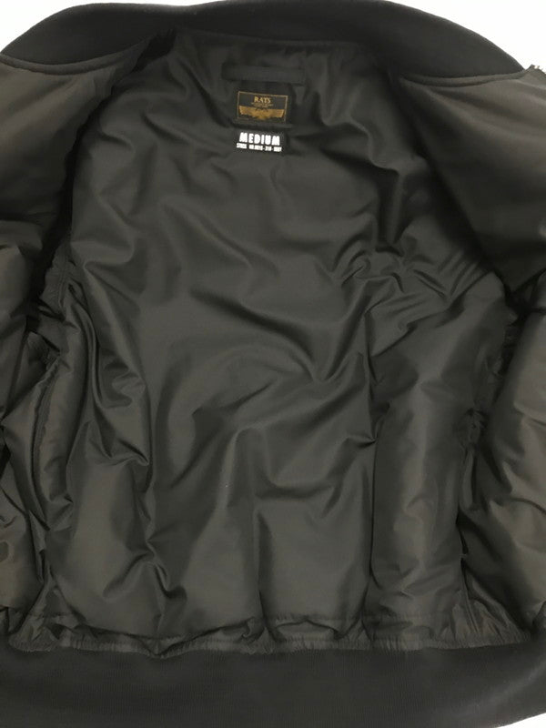 【中古品】【メンズ】 MA-1 PATCH BLACK 19’RJ-1105 エムエーワン ジャケット アウター 142-260110-rt-05-tag サイズ：M カラー：ブラック 万代Net店