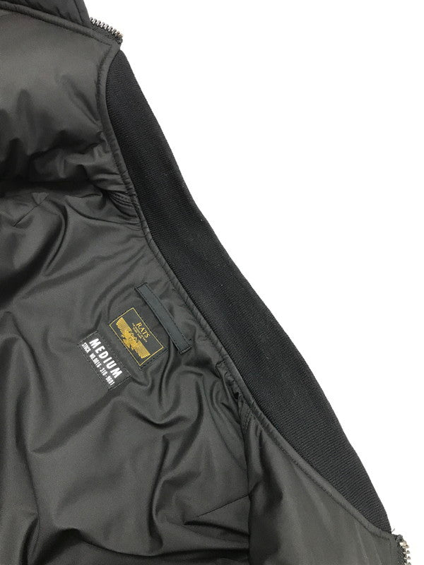 【中古品】【メンズ】 MA-1 PATCH BLACK 19’RJ-1105 エムエーワン ジャケット アウター 142-260110-rt-05-tag サイズ：M カラー：ブラック 万代Net店