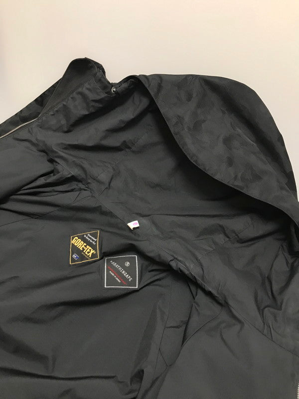 【中古品】【レディース】 GORE-TEX CAMO SNOWBOARD WEAR ゴアテックス カモ スノーボードウェア アウター 168-260105-rt-19-tag サイズ：ショート カラー：ブラック 万代Net店