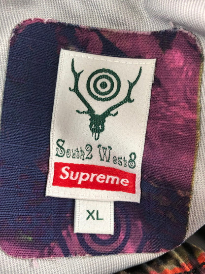 【中古品】【メンズ】 Supreme シュプリーム × SOUTH2 WEST8 サウス2 ウェスト8 21SS RIVER TREK PANT リバー トレック パンツ 149-260321-rt-09-tag サイズ：XL カラー：マルチカラー 万代Net店