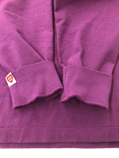【中古品】【メンズ】 HUMAN MADE ヒューマンメイド HEART L/S T-SHIRT ハート Tシャツ 長袖Tシャツ 142-260520-na-19-tagh サイズ：L カラー：パープル 万代Net店