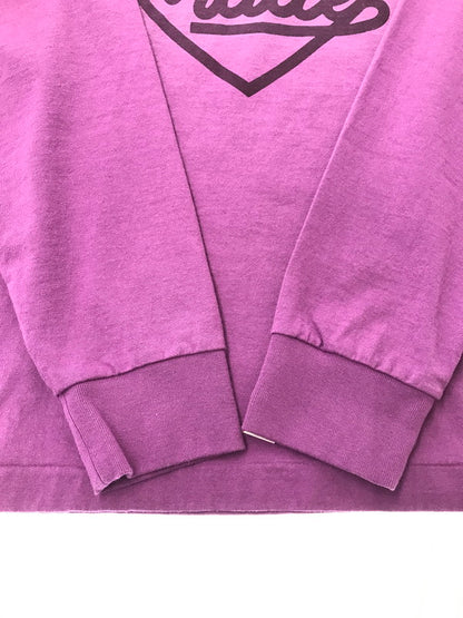 【中古品】【メンズ】 HUMAN MADE ヒューマンメイド HEART L/S T-SHIRT ハート Tシャツ 長袖Tシャツ 142-260520-na-19-tagh サイズ：L カラー：パープル 万代Net店