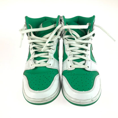 【中古品】【メンズ】 NIKE ナイキ DUNK HIGH GREEN WHITE ダンク ハイ スニーカー 靴 160-260112-rt-02-tag サイズ：26.5cm US8.5 カラー：STADIUM GREEN/WHITE 万代Net店