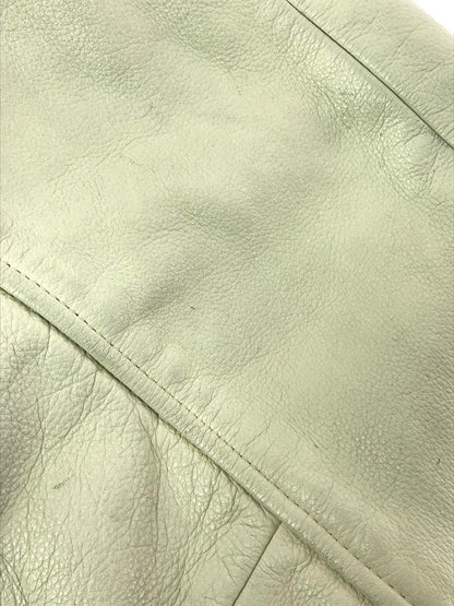 【中古品】【メンズ】 IXI:Z イクシーズ 5STAR STADIUM JUMPER レザー切替 ファイブスター スタジアム ジャンパー スタジャン アウター 146-260917-rt-44-tagh サイズ：L カラー：ネイビー/ベージュ系 万代Net店