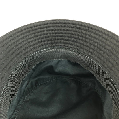 【中古品】【メンズ】 PRADA プラダ RE-NYLON TRIANGLE LOGO BUCKET HAT 2HC137 2DMI リナイロン トライアングル ロゴ バケットハット 帽子 183-260112-na-04-tag サイズ：M カラー：ブラック 万代Net店