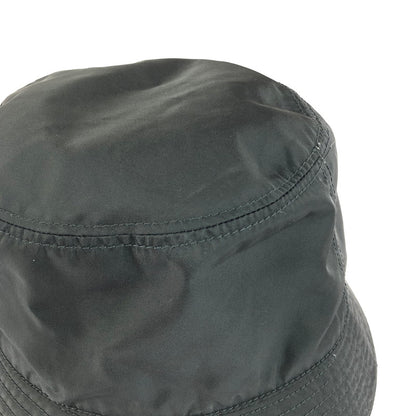 【中古品】【メンズ】 PRADA プラダ RE-NYLON TRIANGLE LOGO BUCKET HAT 2HC137 2DMI リナイロン トライアングル ロゴ バケットハット 帽子 183-260112-na-04-tag サイズ：M カラー：ブラック 万代Net店