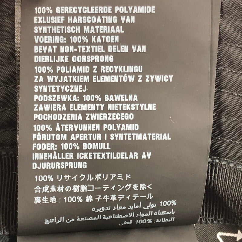 【中古品】【メンズ】 PRADA プラダ RE-NYLON TRIANGLE LOGO BUCKET HAT 2HC137 2DMI リナイロン トライアングル ロゴ バケットハット 帽子 183-260112-na-04-tag サイズ：M カラー：ブラック 万代Net店