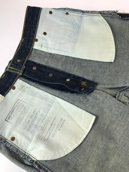 【中古品】【メンズ】 702XX J22刻印 95年製造 BIGE DENIM PANTS デニムパンツ 157-260111-na-10-tag サイズ：W30 L34 カラー：インディゴ 万代Net店