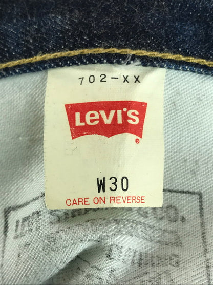 【中古品】【メンズ】 702XX J22刻印 95年製造 BIGE DENIM PANTS デニムパンツ 157-260111-na-10-tag サイズ：W30 L34 カラー：インディゴ 万代Net店