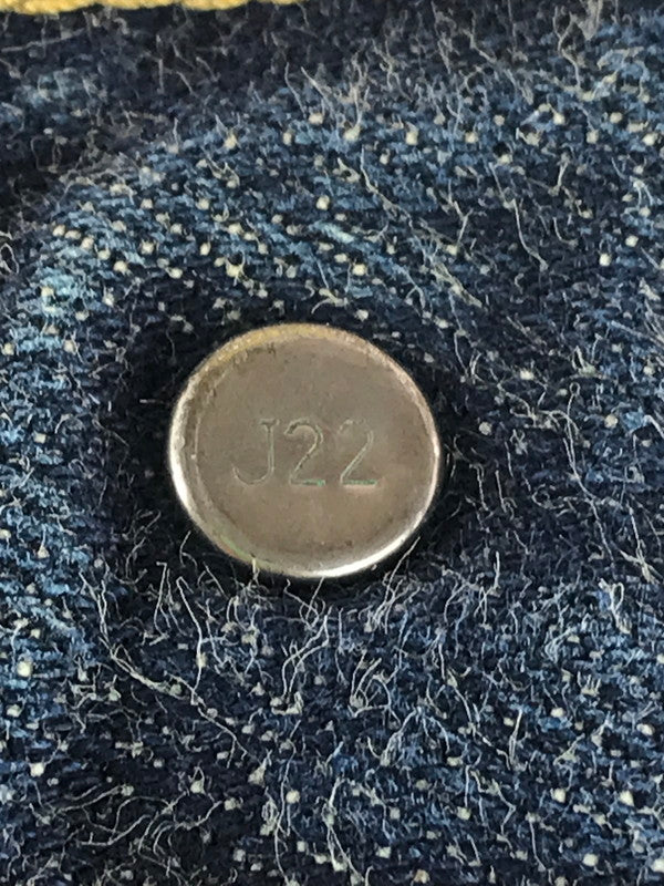 【中古品】【メンズ】 702XX J22刻印 95年製造 BIGE DENIM PANTS デニムパンツ 157-260111-na-10-tag サイズ：W30 L34 カラー：インディゴ 万代Net店