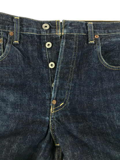 【中古品】【メンズ】 702XX J22刻印 95年製造 BIGE DENIM PANTS デニムパンツ 157-260111-na-10-tag サイズ：W30 L34 カラー：インディゴ 万代Net店