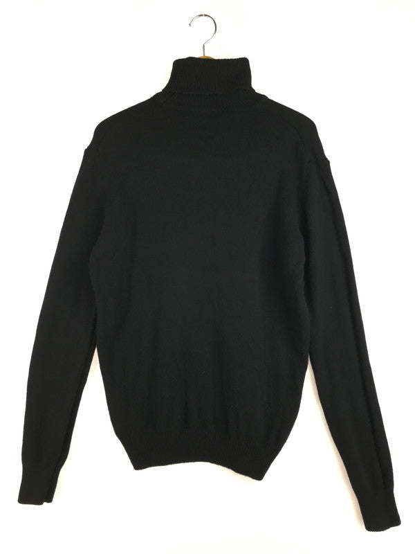 【中古品】【メンズ】 TURTLE NECK CASHMERE KNIT IPLMML211 タートルネック カシミヤ ニット 141-260109-rt-01-tag サイズ：M カラー：ブラック 万代Net店