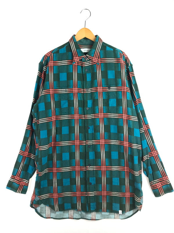 【中古品】【メンズ】 FACETASM PIPPA-SH-M03 CHECK BIG SHIRT 140-260109-rt-10-tag サイズ：5 カラー：ブルー 万代Net店
