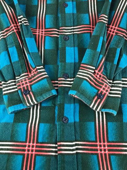 【中古品】【メンズ】 FACETASM PIPPA-SH-M03 CHECK BIG SHIRT 140-260109-rt-10-tag サイズ：5 カラー：ブルー 万代Net店
