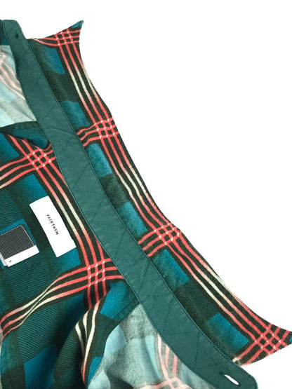 【中古品】【メンズ】 FACETASM PIPPA-SH-M03 CHECK BIG SHIRT 140-260109-rt-10-tag サイズ：5 カラー：ブルー 万代Net店