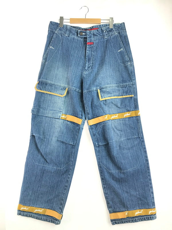 【現状渡し品】【メンズ】 MARITHE FRANCOIS GIRBAUD マリテフランソワジルボー シャトルパンツ ボトムス 157-260111-na-08-tag サイズ：36M カラー：インディゴ 万代Net店