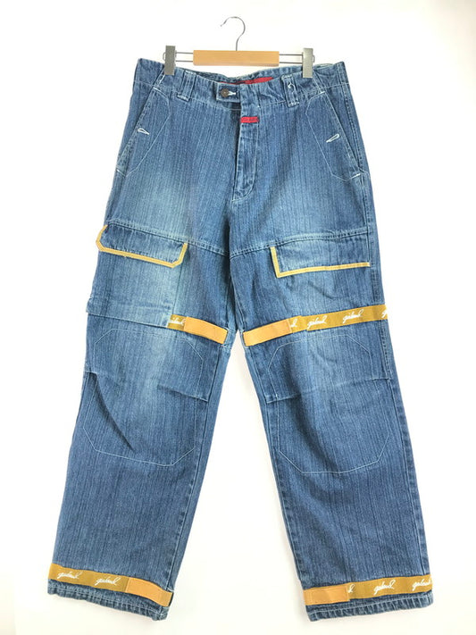【現状渡し品】【メンズ】 MARITHE FRANCOIS GIRBAUD マリテフランソワジルボー シャトルパンツ ボトムス 157-260111-na-08-tag サイズ：36M カラー：インディゴ 万代Net店