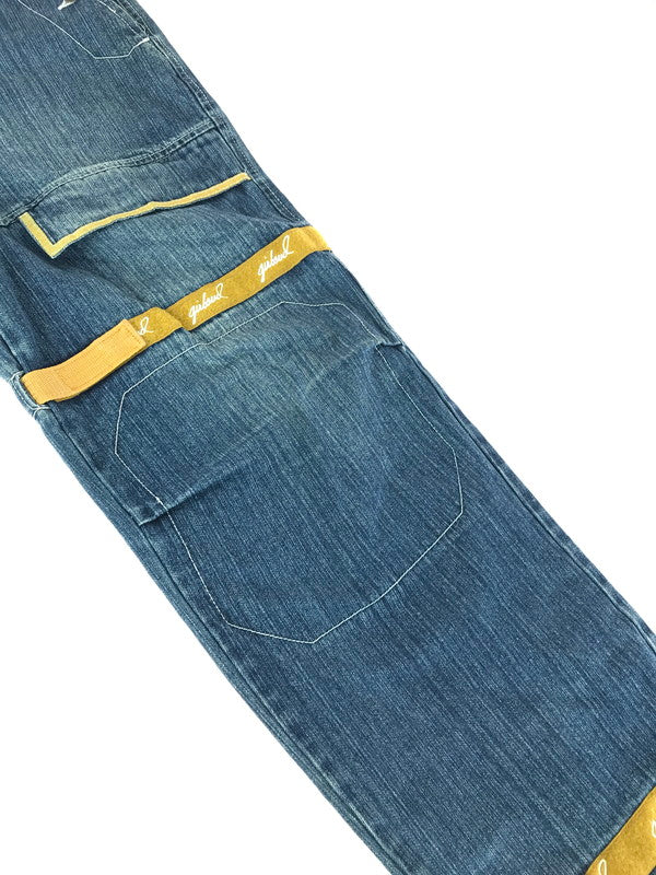【現状渡し品】【メンズ】 MARITHE FRANCOIS GIRBAUD マリテフランソワジルボー シャトルパンツ ボトムス 157-260111-na-08-tag サイズ：36M カラー：インディゴ 万代Net店
