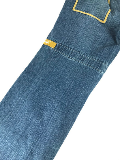 【現状渡し品】【メンズ】 MARITHE FRANCOIS GIRBAUD マリテフランソワジルボー シャトルパンツ ボトムス 157-260111-na-08-tag サイズ：36M カラー：インディゴ 万代Net店