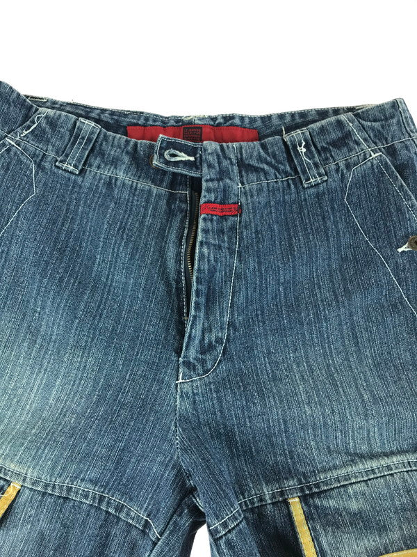 【現状渡し品】【メンズ】 MARITHE FRANCOIS GIRBAUD マリテフランソワジルボー シャトルパンツ ボトムス 157-260111-na-08-tag サイズ：36M カラー：インディゴ 万代Net店