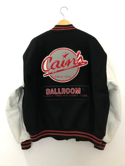 【中古品】【メンズ】 BUTWIN バトウィン 80's LEATHER AND WOOL STADIUM JACKET 80年代 レザーウール切替スタジャン 146-260111-rt-02-tag サイズ：不明 下記参照 カラー：ブラック 万代Net店