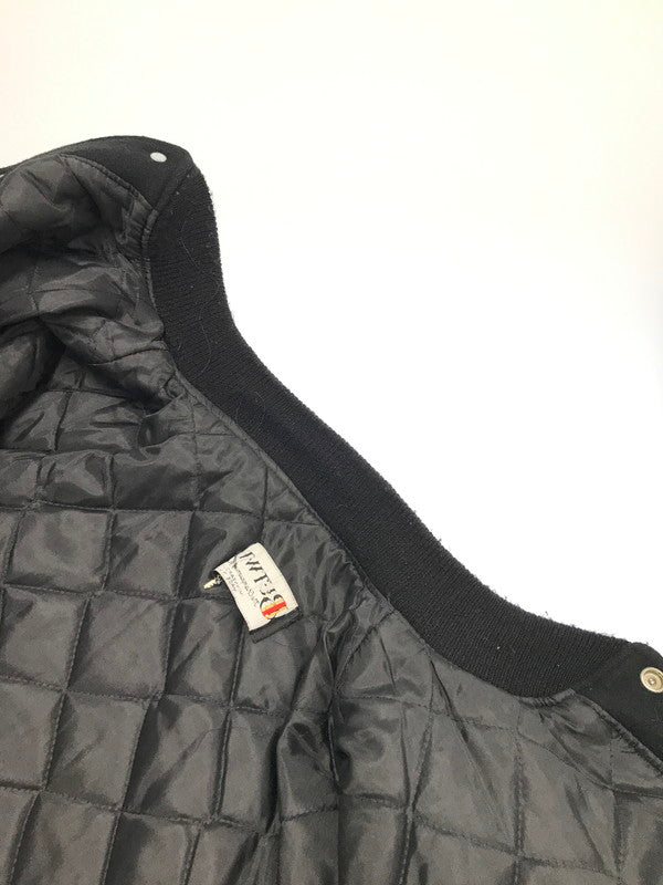 【中古品】【メンズ】 BUTWIN バトウィン 80's LEATHER AND WOOL STADIUM JACKET 80年代 レザーウール切替スタジャン 146-260111-rt-02-tag サイズ：不明 下記参照 カラー：ブラック 万代Net店
