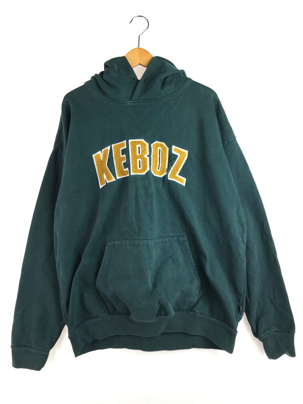 【中古品】【メンズ】 KEBOZ ケボス × FREAK'S STOREフリークス ストア 別注 213-1254 PULLOVER HOODIE プルオーバーパーカー 142-260109-rt-08-tag サイズ：L カラー：グリーン 万代Net店