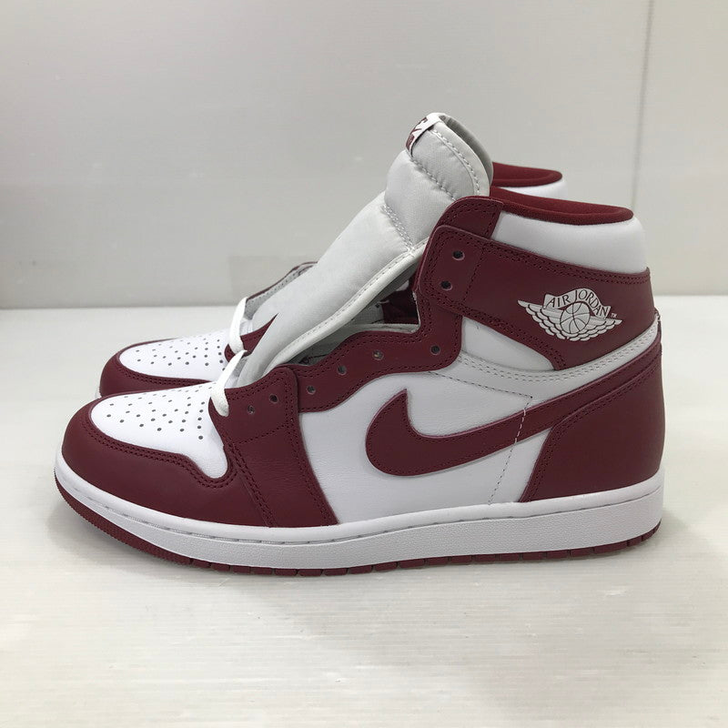 【中古品】【メンズ】 AIR JORDAN 1 RETRO HIGH OG ARTISANAL RED DZ5485-160 エアジョーダン1 レトロ ハイ OG スニーカー 靴 160-260111-rt-12-tag サイズ：28cm US10 カラー：WHITE/TEAM RED 万代Net店