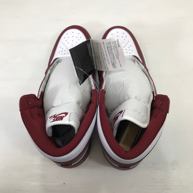 【中古品】【メンズ】 AIR JORDAN 1 RETRO HIGH OG ARTISANAL RED DZ5485-160 エアジョーダン1 レトロ ハイ OG スニーカー 靴 160-260111-rt-12-tag サイズ：28cm US10 カラー：WHITE/TEAM RED 万代Net店